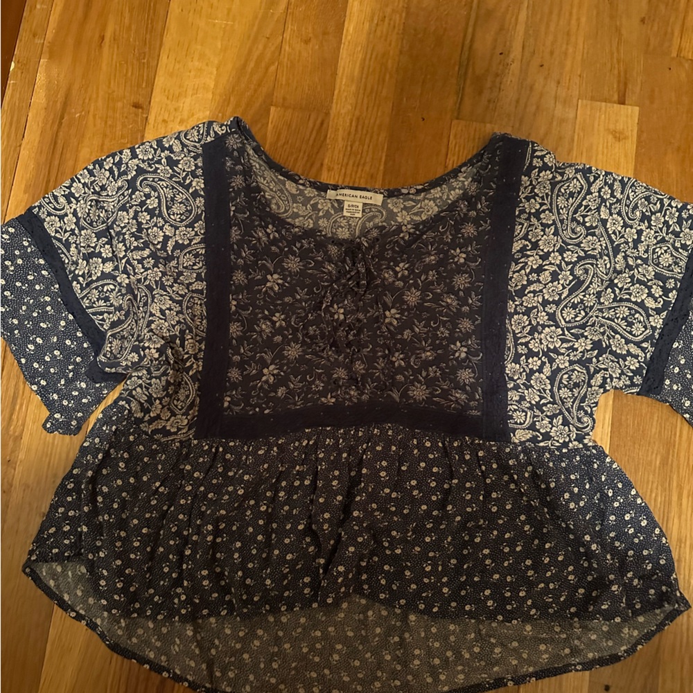 American Eagle Boho top. Size small
